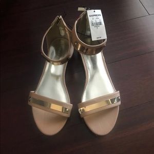 Brand New Tan Express Sandals